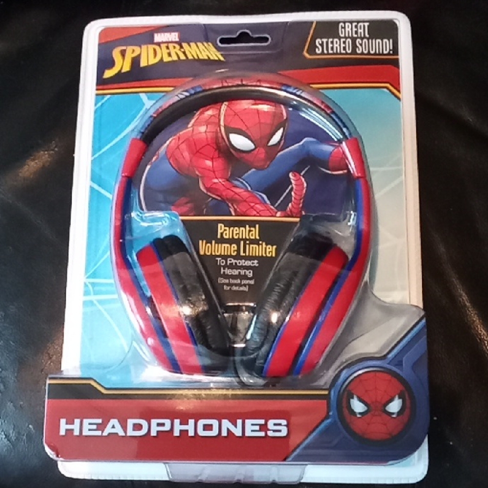 Marvel Spider-Man Red and Blue KIDS  Headphones